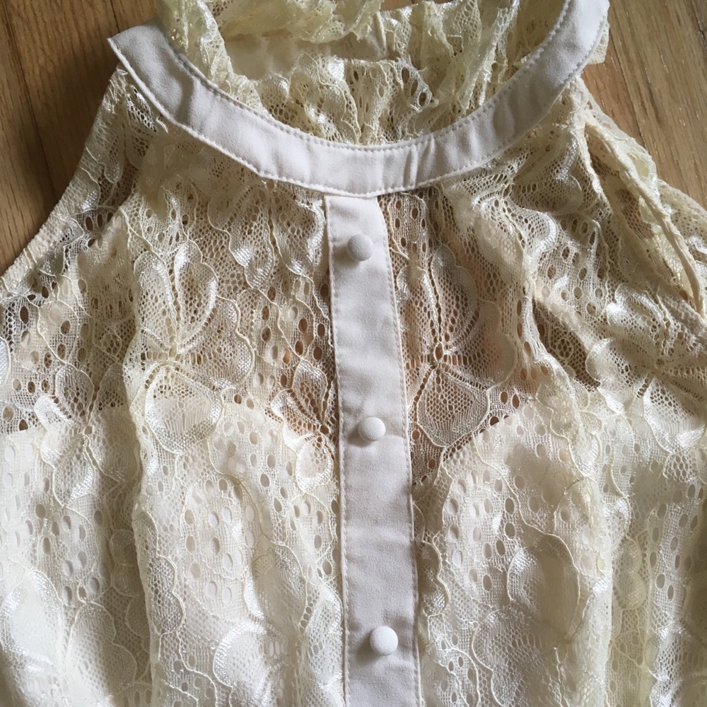 Cream Lace Cupcake Dress | ModCloth - Picture 3 of 6